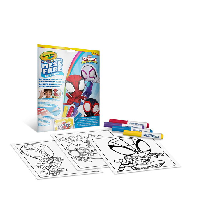 Crayola Set Color Wonder Spidey Crayola Set Color Wonder Spidey