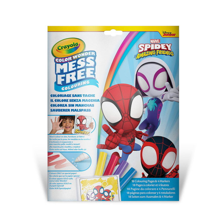 Crayola Set Color Wonder Spidey Crayola Set Color Wonder Spidey