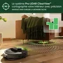 iRobot Roomba Plus 505 - Aspirateur Robot Noir avec Base Multifonction et PrecisionVision IA - Lavage et Séchage à l'Air Chaud des Lingettes
