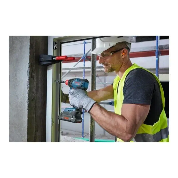 Bosch Professional Visseuse à Chocs sans Fil GDX 18V-200 (06019J2204) - 350 Nm - Porte-Outil 2 en 1 - Moteur sans Charbon