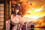Azur Lane statuette PVC 1/6 Kashino Robust Floral Strings Ver. 27 cm