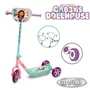Smoby Trottinette 3 Roues Gabby et la Maison Magique - Guidon Hauteur Réglable 67-70 cm - Plateau Antidérapant - En Métal - Pour Enfant Dès 3 Ans (20 kg max)