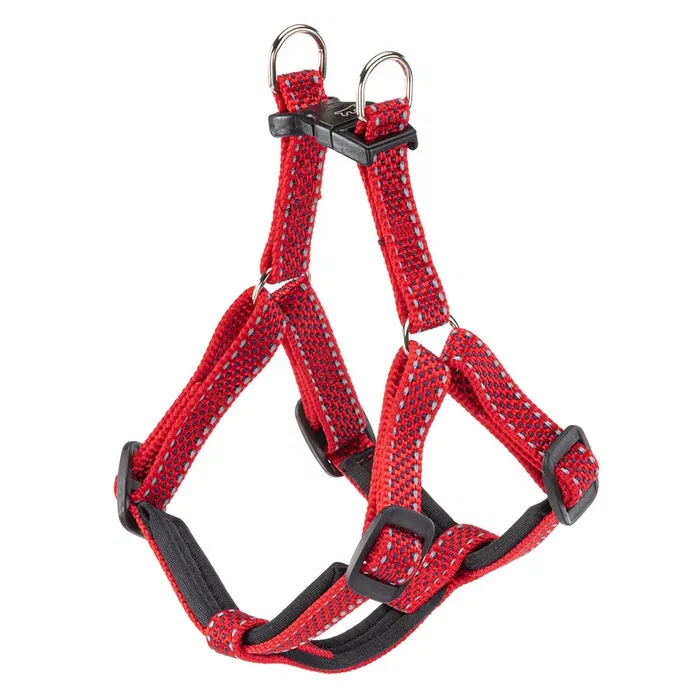 Ferplast Harnais Daytona Deluxe Small Rouge Ferplast Harnais Daytona Deluxe Small Rouge