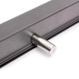 Emuca Kit de range-chaussures extractible pour armoires Quartz, réglable, module 700mm, Acier, aluminium et plastique, Titane