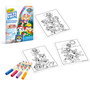 Crayola Color Wonder - Kit de Coloriage Sans Taches Pat' Patrouille, 18 Pages et 4 Marqueurs, Jeu en Espagnol