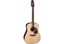 Takamine FT340BS Dreadnought Guitare Acoustique - Table Épicéa Massif, Sapele Figuré, Naturel Brillant, Édition Limitée