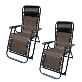 Chaise Pliante Marbueno Marron 90 x 108 x 66 cm