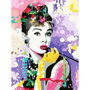 Ravensburger Peinture par numéros Audrey Hepburn 30x40 cm