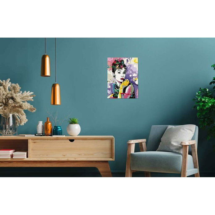 Ravensburger Peinture par numéros Audrey Hepburn 30x40 cm