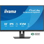 iiyama XUB3297QSNP-B1 Écran PC 31.5 pouces 2560 x 1440 IPS 75 Hz 4 ms DVI HDMI DisplayPort USB Hub Noir