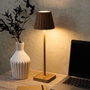 Home Deco Factory Lampe Tactile USB Effet Bois