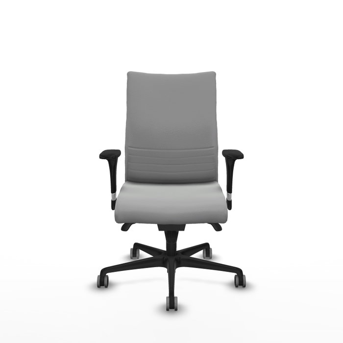 Piqueras Y Crespo Silla Albacete confidente, Similpiel Gris clair, Mécanisme Sincro, Brazos 1D, Ruedas 65mm Piqueras Y Crespo Silla Albacete confidente, Similpiel Gris clair, Mécanisme Sincro, Brazos 1D, Ruedas 65mm