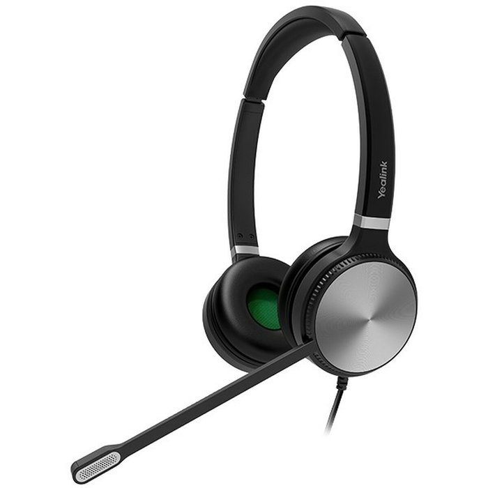 Yealink YHS36 Casque Filaire Dual-RJ Argent/Noir