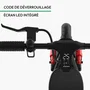Wispeed Trottinette Électrique Airo V13 - 400 W - 36 V - Batterie 13 Ah - Roues 10'' - Noir - Pour Usage Urbain