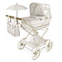 Decuevas Poussette Reborn Pliable Verona avec Ombelle pour Poupées jusqu'à 55 cm - 40x90x90 cm
