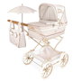 Decuevas Poussette Reborn Pliable Verona avec Ombelle pour Poupées jusqu'à 55 cm - 40x90x90 cm
