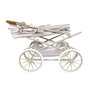Decuevas Poussette Reborn Pliable Verona avec Ombelle pour Poupées jusqu'à 55 cm - 40x90x90 cm