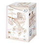 Decuevas Poussette Reborn Pliable Verona avec Ombelle pour Poupées jusqu'à 55 cm - 40x90x90 cm