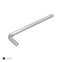 WOLFPACK LINEA PROFESIONAL Clé Allen Longue 3,0 mm en Acier Chrome Vanadium