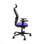 Piqueras y Crespo Chaise de Bureau avec Appui-tête 3D036N2 Lila