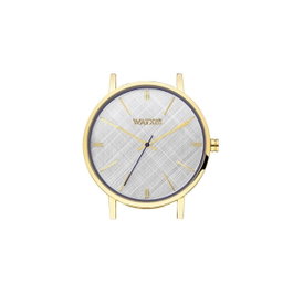 Watxandco WXCA3030 - Montre analogique dorée 38mm pour femme