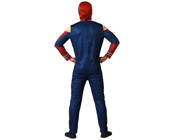 Atosa Déguisement Héros de Bande Dessinée Araña Bleu Homme Adulte
