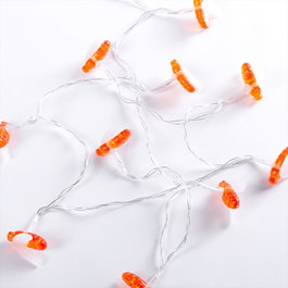 Guirlande LED d'intérieur 1M Blanc Chaud
