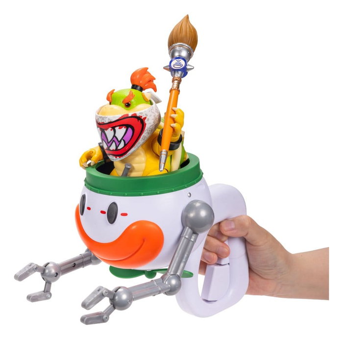 JAKKS PACIFIC Bowser Jr. avec Clown Car interactive - Super Mario Galaxy Movie