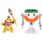 Jakks Pacific Figure d'action premium Bowser Jr. 13 cm avec voiture Clown Car interactif Super Mario Galaxy