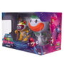 Jakks Pacific Figure d'action premium Bowser Jr. 13 cm avec voiture Clown Car interactif Super Mario Galaxy