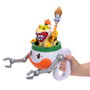 Jakks Pacific Figure d'action premium Bowser Jr. 13 cm avec voiture Clown Car interactif Super Mario Galaxy