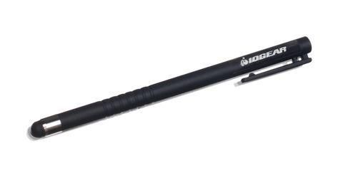 IOGEAR Touch Point Stylus, Lot de 3 stylets capacitifs pour tablette, smartphone et iPad, finition caoutchouc doux pour écran, usage avec gants possible