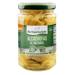 BIO ORGANICA ITALIA Artichauts au naturel Demeter 280g