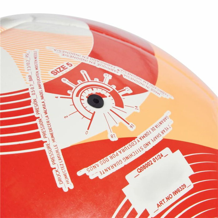 Ballon de Football Adidas Ile de Foot 24 Club Rouge Taille 5 Ballon de Football Adidas Ile de Foot 24 Club Rouge Taille 5