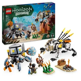 LEGO Horizon Adventures 77037 Aloy et Varl contre Testudien et Dents de scie