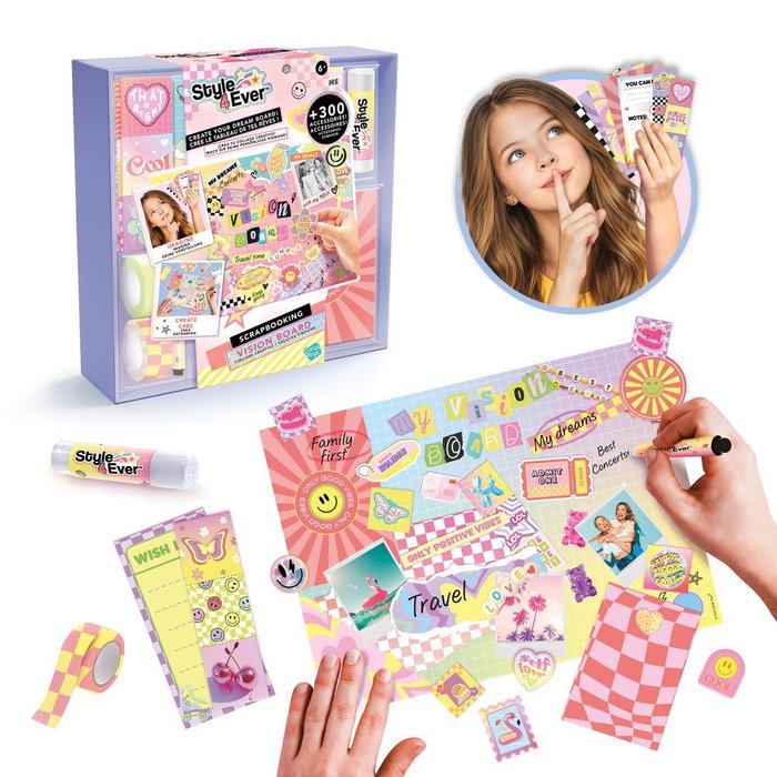 Streetlights Scrapbooking vision board