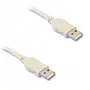 Lineaire Câble USB 2.0 Hi-Speed Type A Mâle à Type A Mâle 1.8m, Blindé, Compatible Appareils USB Type A Femelle