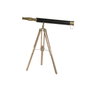 Home ESPRIT Figurine Décorative Vintage Télescope Marron Doré
