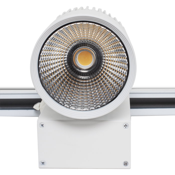 Spot LED sur Rail 30W 2700Lm 4200K Triphasé UGR17 Blanco Natural