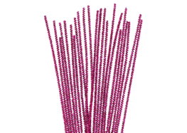 Innspiro Limpiapipas chenille métalliques lila 3mm x 30cm, 40u.