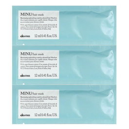 Davines Minu Masque crème pour traitement des cheveux, 12 pcs de 12 ml