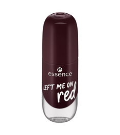 Essence Gel Nail Vernis à ongles couleur 72 Left Me On Red Rouge - Flacon de 8 ml