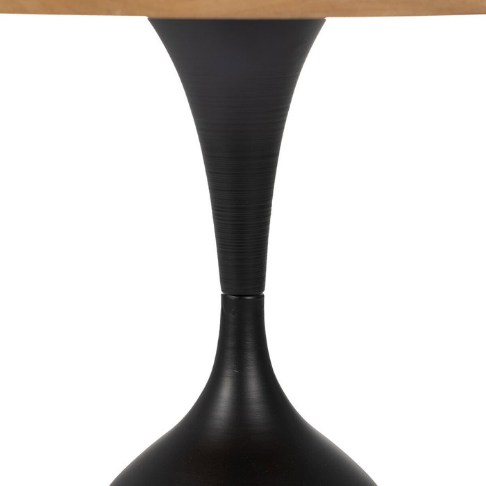 BigBuy Garden Petite Table d'Appoint Noir Doré BigBuy Garden Petite Table d'Appoint Noir Doré