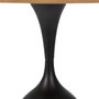 BigBuy Garden Petite Table d'Appoint Noir Doré