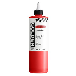 Golden Rouge Pyrrole High Flow Colores Acrílicos 473 ml