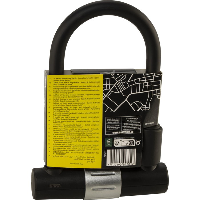 Master Lock Antivol en U Haute Sécurité 8377EURDPRO