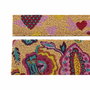 Paillasson DKD Home Decor Caoutchouc Multicouleur 2 Unités Fibres de coco (60 x 40 x 1,5 cm)