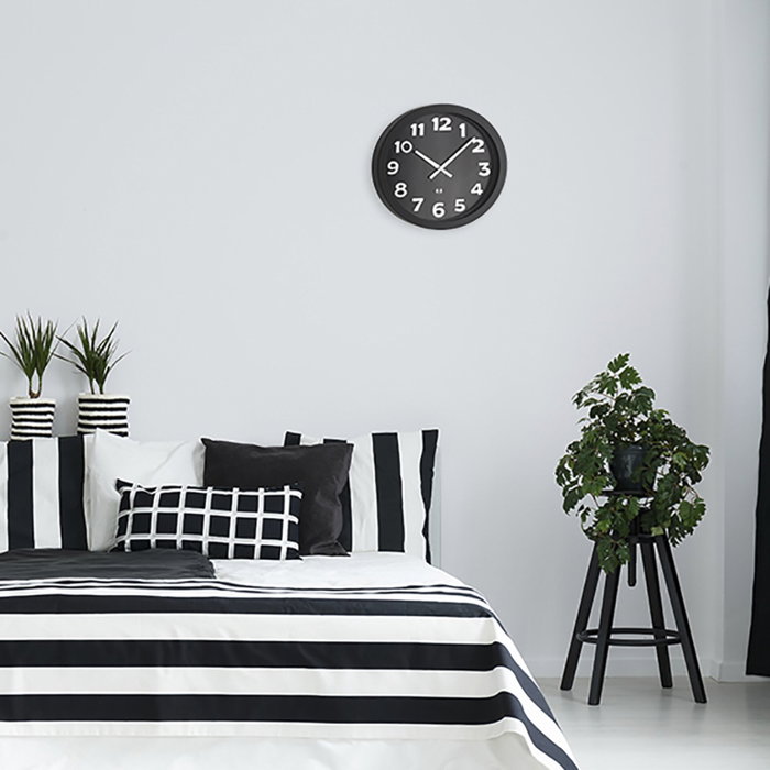Tfa Horloge murale analogique XL 60.3506 avec cadre en métal Tfa Horloge murale analogique XL 60.3506 avec cadre en métal