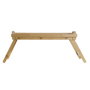 DKD Home Decor Plateau de lit pliable en Bambou 64 x 30 x 24 cm