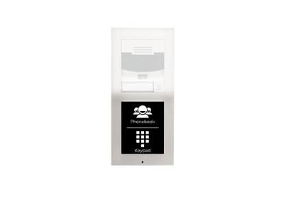 2N - Module d'affichage tactile 4" LCD pour interphone IP Verso, résistant IK7, 350 cd/m², 280 g, pour intérieur/extérieur
